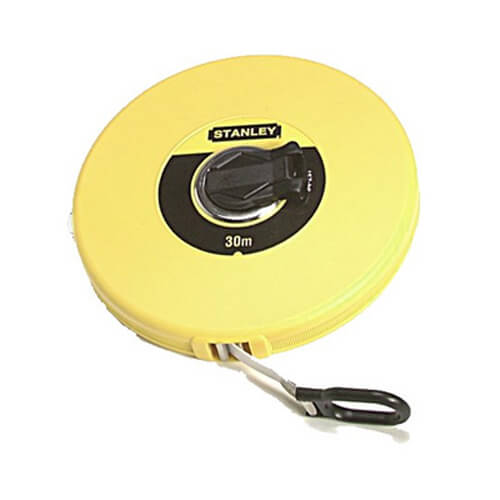 Зображення товару Рулетка вимірювальна STANLEY"FIBERGLASS" 30мх12, 7мм, в пластмасовому корпусі, 3-й кл. точність. Зображення Рулетка вимірювальна STANLEY"FIBERGLASS" 30мх12, 7мм, в пластмасовому корпусі, 3-й кл. точність.