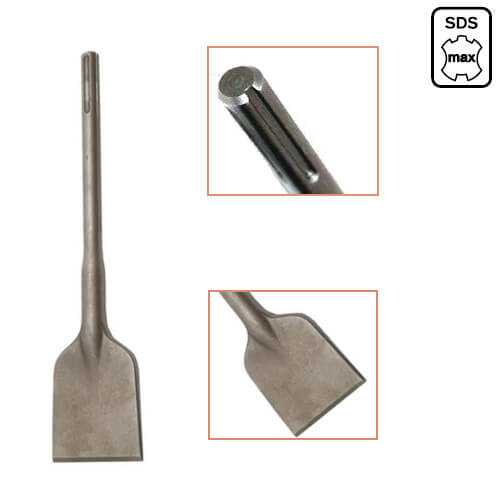 Зображення товару Зубило DeWALT "SDS-Max", плоске, 90х400мм, по асфальту, шт Зображення Зубило DeWALT "SDS-Max", плоске, 90х400мм, по асфальту, шт