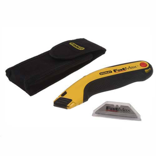 Зображення товару Ніж STANLEY "Fatmax®" з висувним лезом для оздоблювальних робот, L=170мм, чохол + 20 лез . Зображення Ніж STANLEY "Fatmax®" з висувним лезом для оздоблювальних робот, L=170мм, чохол + 20 лез .
