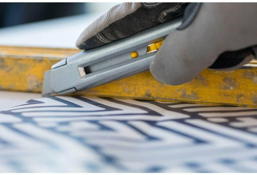 Зображення Ніж STANLEY "Iterlock"з 18-мм лезами з сегментами, що   відламуються, L=165 мм. фото 8