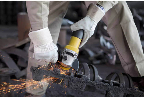 Зображення товару Кутова шліфмашина STANLEY, 1150 Вт, d=125 мм, 2800-11000 об/хв, доп. рукоятка, спец. ключ фото 6 Зображення Кутова шліфмашина STANLEY, 1150 Вт, d=125 мм, 2800-11000 об/хв, доп. рукоятка, спец. ключ фото 6