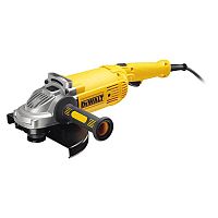 Кутова шліфмашина DeWALT, 2200Вт, 6600 об/хв, d=230 мм, вага 5,2 кг