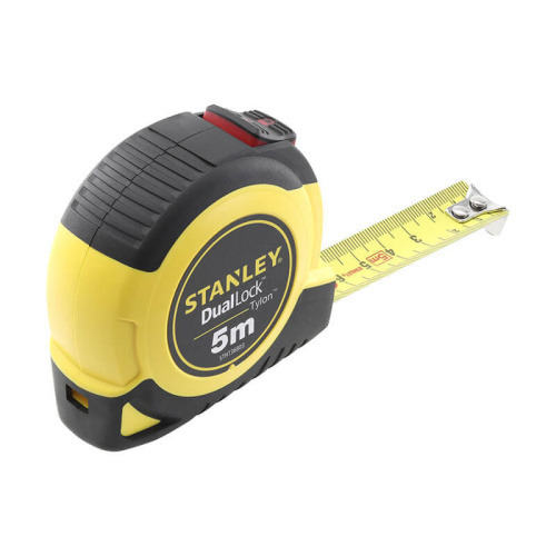 Зображення товару Рулетка вимірювальна STANLEY "TYLON™ Dual Lock", 5мх19 мм, з двома варіантами фіксації стрічки, в пл Зображення Рулетка вимірювальна STANLEY "TYLON™ Dual Lock", 5мх19 мм, з двома варіантами фіксації стрічки, в пл