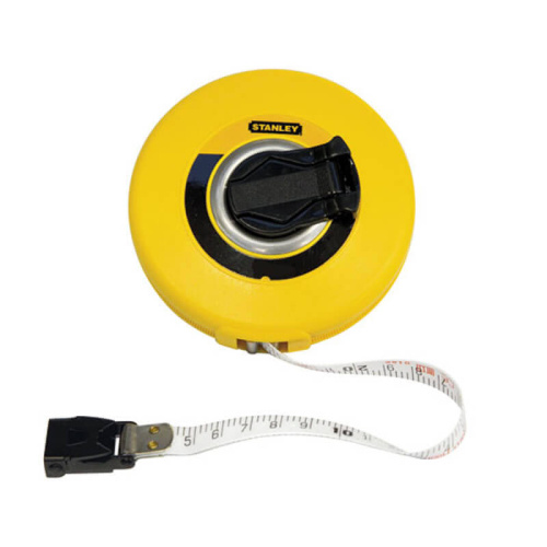 Зображення Рулетка вимірювальна STANLEY " FIBERGLASS" 20мх12, 7мм, в пластмасовому корпусі, 3-й кл. точність.