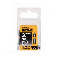 Біта ударна DеWALT IMPACT TORSION EXTREME, Ph3 мм, L раб.=25 мм, 5 штук, шт