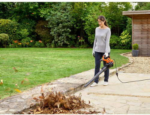 Зображення товару Садовий пилосос електричний BLACK+DECKER BEBLV301 фото 14 Зображення Садовий пилосос електричний BLACK+DECKER BEBLV301 фото 14