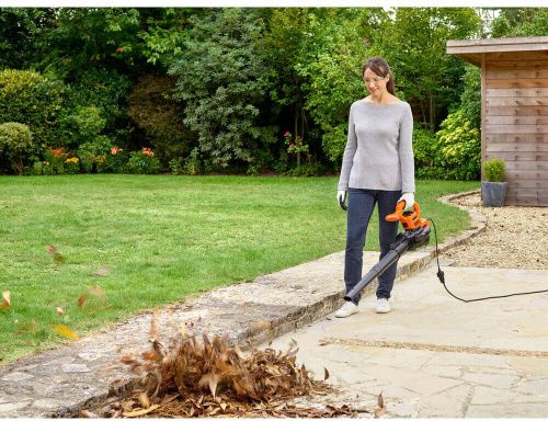 Зображення товару Садовий пилосос електричний BLACK+DECKER BEBLV290 фото 13 Зображення Садовий пилосос електричний BLACK+DECKER BEBLV290 фото 13