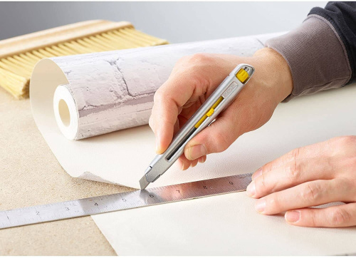 Зображення Ніж STANLEY "Iterlock"з 9-мм лезами з сегментами, що   відламуються, L=135мм. фото 5