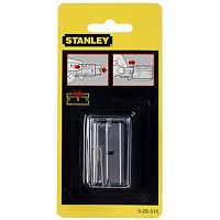 Леза запасні STANLEY, для скребка по стеклах 0-28-500, L=40мм, 10шт, блістер