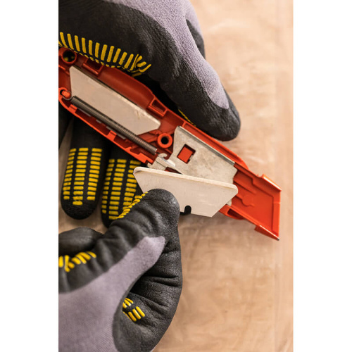 Зображення Леза запасні STANLEY "Carbide", трапецевідние із закругленими кутами, 10 штук. фото 6