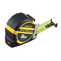 Рулетка вимірювальна STANLEY "FatMax® PRO II", 8мх32мм, обгумований литий корпус.