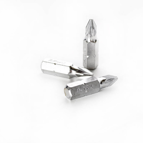 Зображення товару Біта APRO РZ1*25мм хром, 10шт/уп фото 4 Зображення Біта APRO РZ1*25мм хром, 10шт/уп фото 4