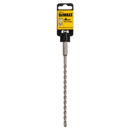 Зображення товару Бур DeWALT "SDS-Plus", 6x140x210мм, шт Зображення Бур DeWALT "SDS-Plus", 6x140x210мм, шт