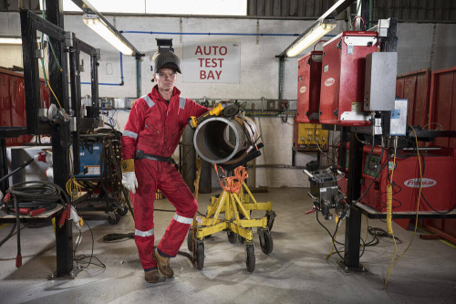 Зображення Шліфмашина кутова - болгарка акумуляторна безщіткова DeWALT DCG405P3 фото 6