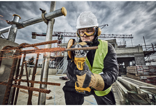 Зображення товару Шліфмашина кутова - болгарка акумуляторна безщіткова DeWALT DCG406N фото 6 Зображення Шліфмашина кутова - болгарка акумуляторна безщіткова DeWALT DCG406N фото 6
