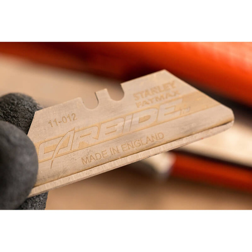 Зображення Леза запасні STANLEY "Carbide", трапецевідние із закругленими кутами, 10 штук. фото 7