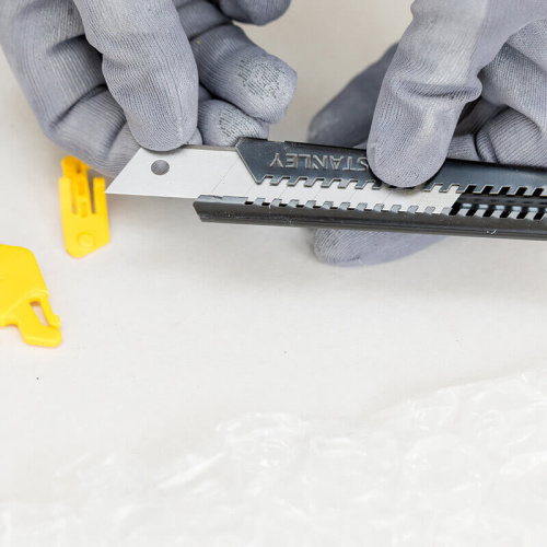 Зображення Ніж STANLEY, 18-мм лезо з сегментами, що відламуються, L = 165 мм. фото 5