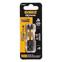 Біта ударна DeWALT IMPACT TORSION, T20мм, L=50мм, 2шт.