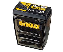Біта торсіонна DeWALT "Extra Grip" Pz2, L=25мм,25шт, шт
