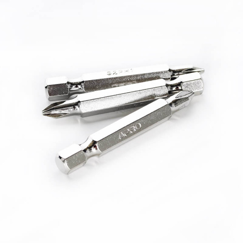 Зображення товару Біта APRO РН1*50мм хром, 10шт/уп фото 3 Зображення Біта APRO РН1*50мм хром, 10шт/уп фото 3