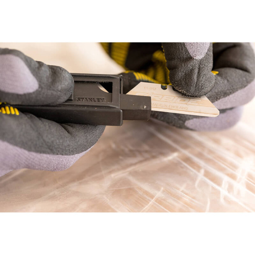 Зображення Леза запасні STANLEY "Carbide", трапецевідние із закругленими кутами, 10 штук. фото 8