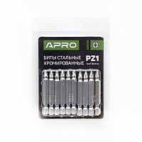 Біта APRO РZ1*50мм хром, 10шт/уп