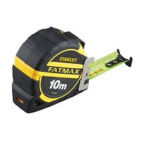 Рулетка вимірювальна STANLEY "FatMax® PRO II", 10мх32мм, обгумований литий корпус.
