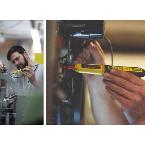 Зображення товару Вольтметр цифровий STANLEY, категорії САТ III, макс. вимірювана напруга 400 В, захист IP 54. фото 5 Зображення Вольтметр цифровий STANLEY, категорії САТ III, макс. вимірювана напруга 400 В, захист IP 54. фото 5