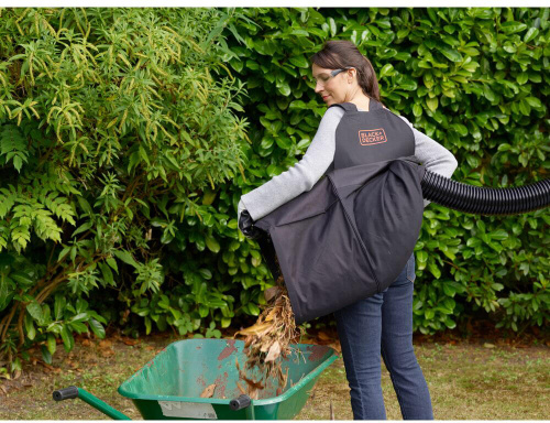 Зображення товару Садовий пилосос електричний BLACK+DECKER BEBLV290 фото 10 Зображення Садовий пилосос електричний BLACK+DECKER BEBLV290 фото 10