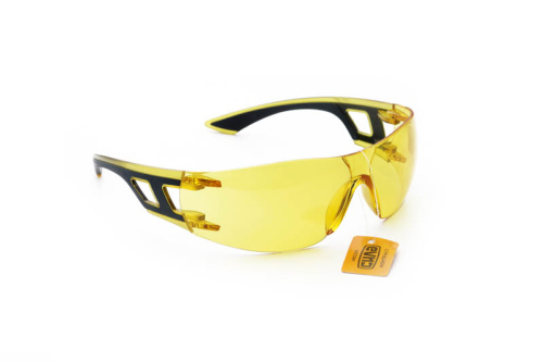 Зображення Окуляри захисні КОНТРАСТ, жовті [12]