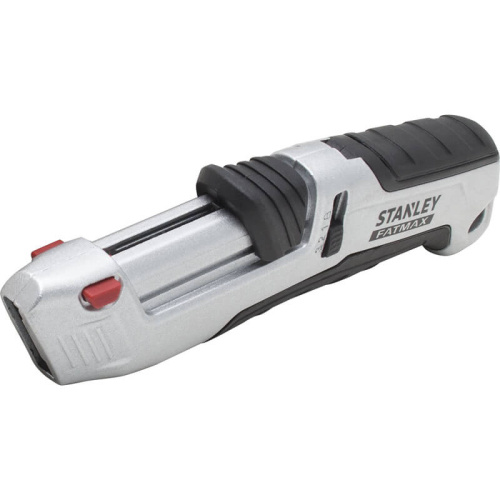 Зображення товару Ніж STANLEY "Tri-Slide Premium" безпечний з лезами для оздоблювальних робіт Зображення Ніж STANLEY "Tri-Slide Premium" безпечний з лезами для оздоблювальних робіт