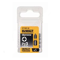 Біта ударна DeWALT IMPACT TORSION EXTREME, PZ3, L раб.=25 мм, 5 штук, шт