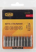 Біта РН2*25мм, 10шт/уп, СИЛА