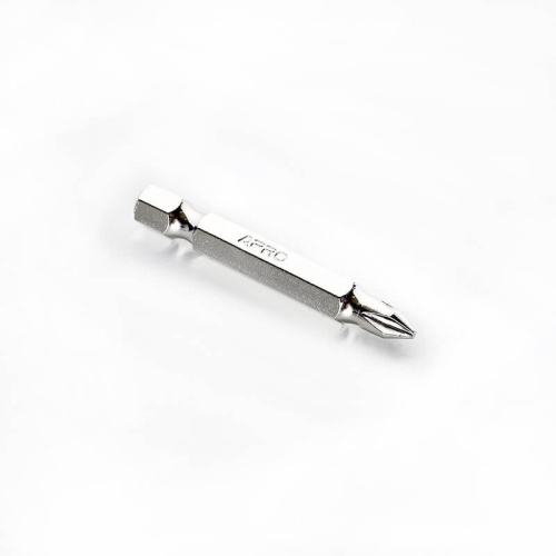 Зображення товару Біта APRO РН1*50мм хром, 10шт/уп фото 4 Зображення Біта APRO РН1*50мм хром, 10шт/уп фото 4