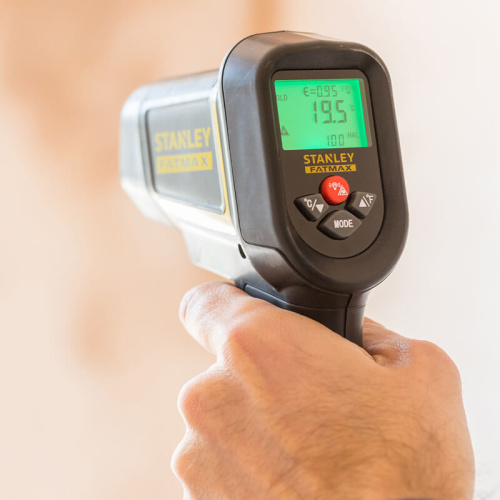 Зображення Термометр інфрачервоний STANLEY"FatMax", діапазон виміру температур від - 50 ° до + 1350 °С, точніст фото 5