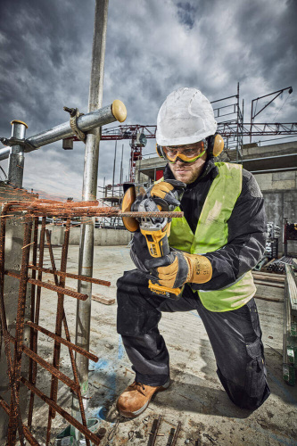 Зображення Шліфмашина кутова - болгарка акумуляторна безщіткова DeWALT DCG405P3 фото 15