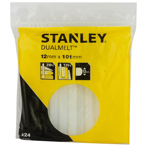 Зображення товару Термоклей STANLEY "Dualtemp", для клейового пістолета 6-GR25, STHT6-70416 d=11.3 мм, L= 100 мм,, 24 Зображення Термоклей STANLEY "Dualtemp", для клейового пістолета 6-GR25, STHT6-70416 d=11.3 мм, L= 100 мм,, 24